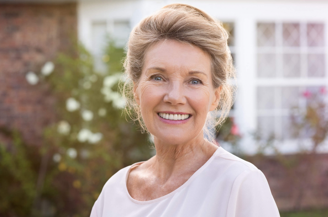 smiling woman
