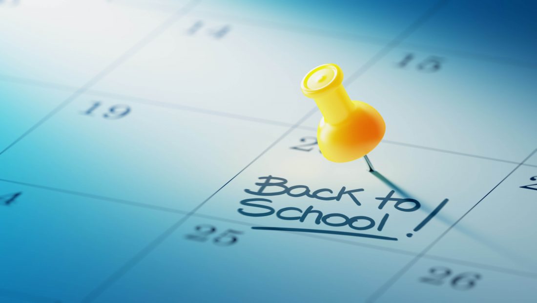 back to school calendar